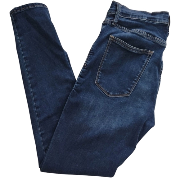 Banana Republic Denim - Banana Republic Blue Skinny Jeans Dark Wash